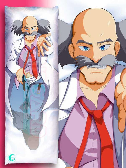 MEGAMAN Dr. Willy Body pillow case Dakimakura - 3